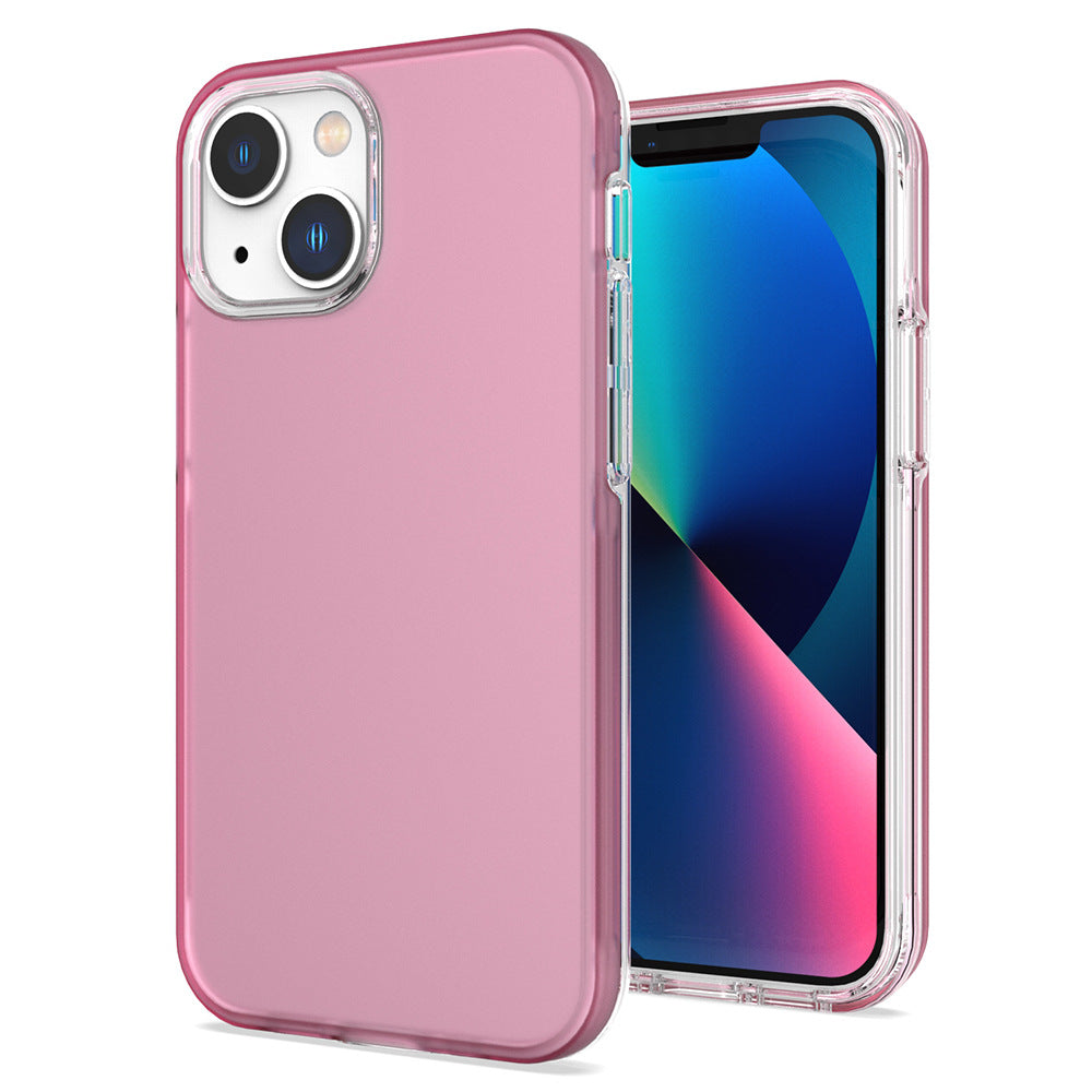 Nouvelle coque de téléphone en silicone transparente