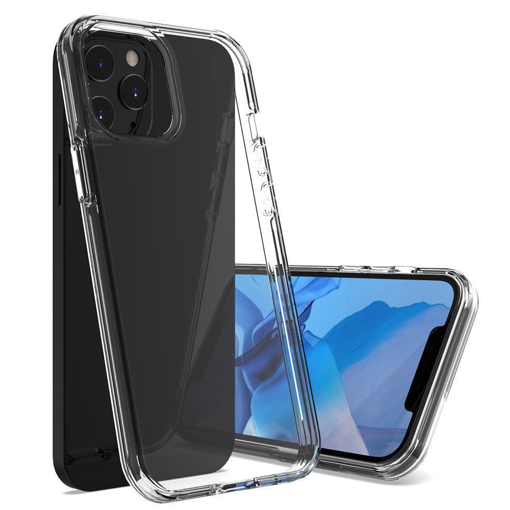 Full transparent silicone phone case