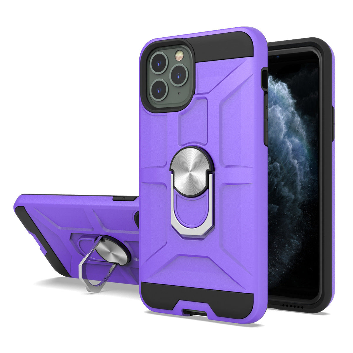 Mechanical style multifunctional phone case